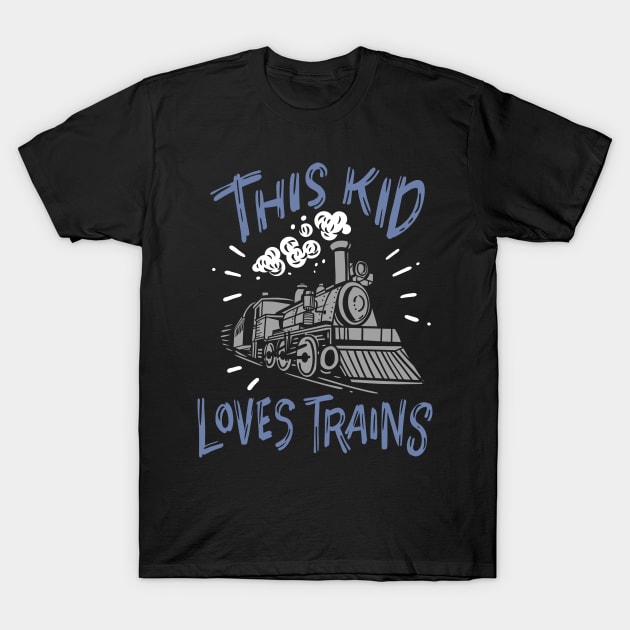 Trains Train Lover Model Trains T-Shirt by KAWAIITEE